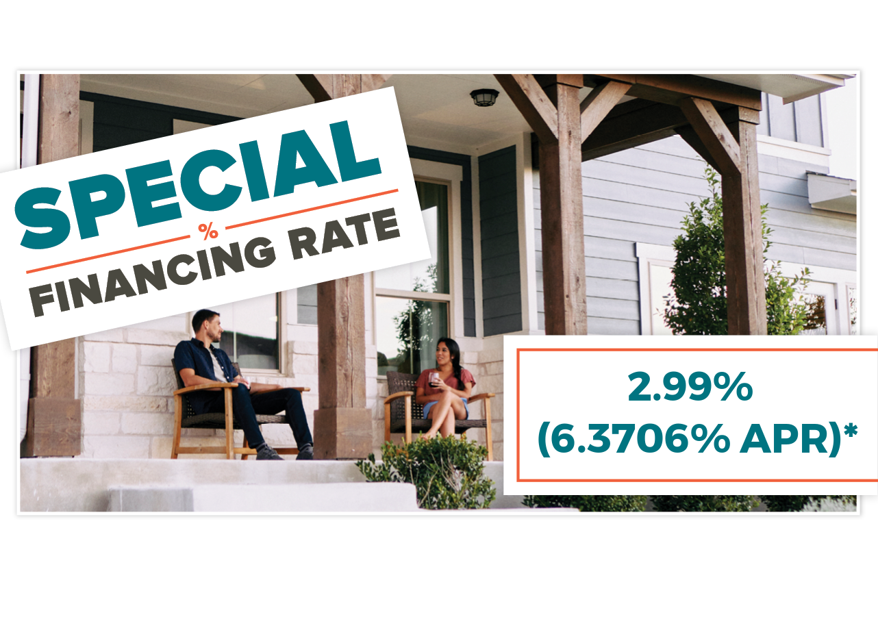 Special Financing Rate - 2.99%